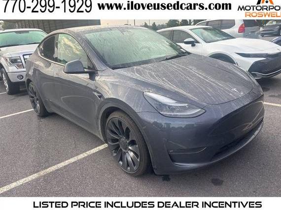 TESLA MODEL Y 2023 7SAYGDEF7PF854016 image